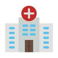 hôpital vecteur plat icône pour personnel et commercial utiliser.