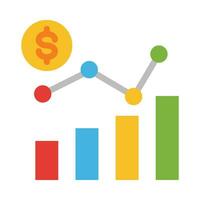 profit vecteur plat icône pour personnel et commercial utiliser.