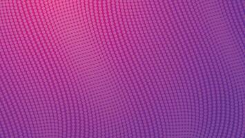 abstrait Contexte avec violet et rose points ondulé modèle vecteur