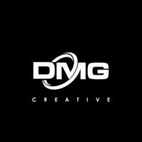 dmg lettre initiale logo conception modèle vecteur illustration