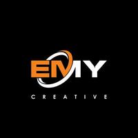 emy lettre initiale logo conception modèle vecteur illustration