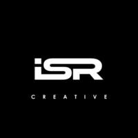 isr lettre initiale logo conception modèle vecteur illustration