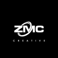 zmc lettre initiale logo conception modèle vecteur illustration