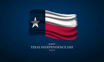 Texas indépendance journée Contexte vecteur illustration