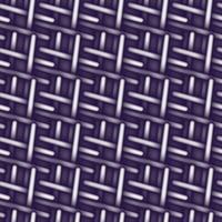 abstrait toile de fond texture de entrelacés lumineux éléments dans branché foncé violet. tricoté 3d effet vecteur
