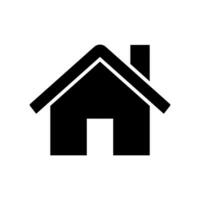 Accueil icône vecteur. maison illustration signe. chalet symbole. cabane logo. vecteur