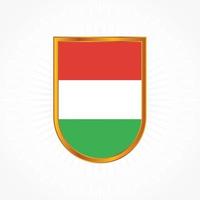 vecteur gratuit de png de drapeau hongrois