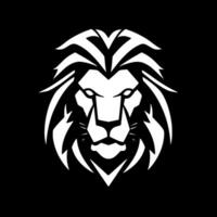 Lion - minimaliste et plat logo - vecteur illustration