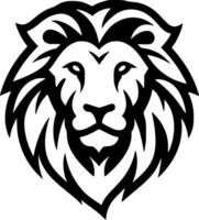 Lion - minimaliste et plat logo - vecteur illustration