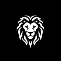 Lion - minimaliste et plat logo - vecteur illustration