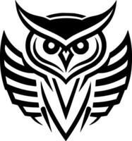 hibou - haute qualité vecteur logo - vecteur illustration idéal pour T-shirt graphique