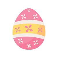 Pâques des œufs décoré avec coloré motifs pour un Pâques Oeuf chercher activité avec le enfants. vecteur