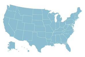 2024 présidentiel élection journée dans Etats-Unis, novembre 5, carte conception. voter pour votre futur vecteur