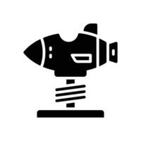 gamin balade icône. vecteur glyphe icône pour votre site Internet, mobile, présentation, et logo conception.