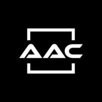 aac lettre logo conception, initiale lettre aac logo conception vecteur, aac logo conception vecteur déposer. pro vecteur