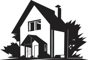 minimaliste vivant icône maison conception vecteur emblème simpliste habitation marque minimal maison vecteur logo