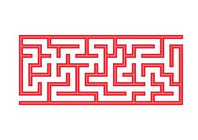 Labyrinthe. jeu pour les enfants. labyrinthe amusant. page d'activité. casse-tête pour les enfants. énigme pour le préscolaire. illustration vectorielle de couleur. vecteur