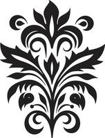 culturel mosaïque ethnique floral icône symbole indigène fleur décoratif ethnique floral vecteur