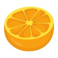 moderne conception icône de Orange vecteur