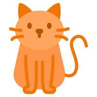chat icône illustration pour la toile, application, infographie, etc vecteur