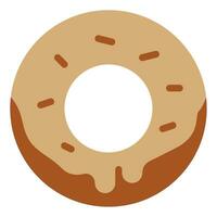 Donut icône illustration pour la toile, application, infographie, etc vecteur