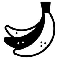 banane icône illustration pour la toile, application, infographie, etc vecteur