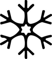 flocons de neige mince ligne icône. Facile flocon de neige, pour rapport, présentation, diagramme, la toile conception. la glace symbole vecteur