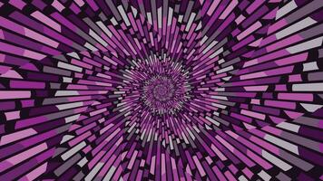 abstrait spirale à pois filage vortex style violet Couleur Contexte. vecteur