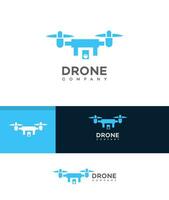 drone entreprise logo vecteur