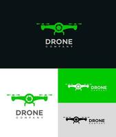 drone entreprise logo vecteur