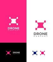 drone entreprise logo vecteur