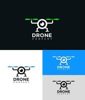 drone entreprise logo vecteur