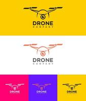 drone entreprise logo vecteur