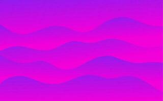 une violet et rose Contexte avec vagues vecteur