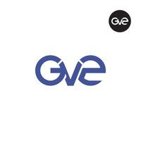 lettre gv2 monogramme logo conception vecteur