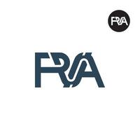 lettre pva monogramme logo conception vecteur