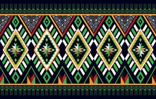 ethnique tribal ikat sans couture modèle conception. aztèque en tissu tapis mandala ornement chevron textile fond d'écran décoration. Indien géométrique en tissu africain américain texture vecteur illustrations.