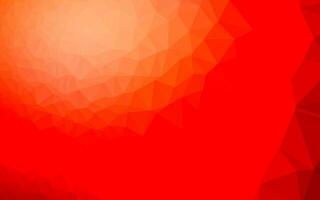 couverture low poly vecteur rouge clair.