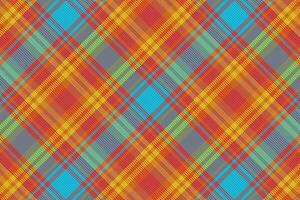 motif à carreaux tartan avec texture et couleur estivale. vecteur