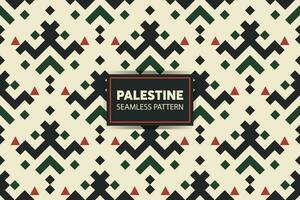 palestinien broderie modèle Contexte. génial pour présentations et diapositives. vecteur déposer.