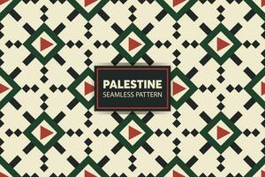 palestinien broderie modèle Contexte. génial pour présentations et diapositives. vecteur déposer.