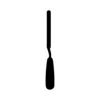 cuisine outils silhouette, cuisine ustensiles silhouette-vecteur silhouette. vecteur