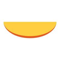 mangue icône vecteur. des fruits illustration signe. vitamines symbole. végétarien logo. nourriture marquer. vecteur