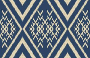 ethnique abstrait ikat art. aztèque ornement imprimer. géométrique ethnique modèle sans couture Couleur Oriental. conception pour Contexte ,rideau, tapis, fond d'écran, vêtements, emballage, batique, vecteur illustration.