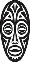 ritualiste patrimoine vecteur tribal masque spirituel chroniques noir africain masque