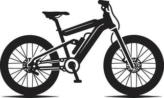 pédale emblème bicyclette logo conception cavalier s symbole vecteur vélo