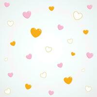 l'amour cœur modèle conception pour l'amour Valentin célébrer content fastival carte cadeau vecteur