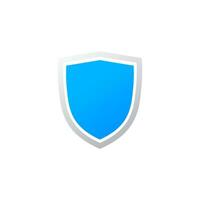 Sécurité bouclier pour virus protection. corona virus, 2019. bouclier protection. soins de santé concept. sécurité logo, système vecteur icône