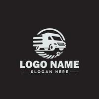 automobile logo auto magasin logo auto concession logo auto réparation logo icône nettoyer plat moderne minimaliste affaires véhicule logo modifiable vecteur