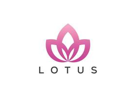 lotus fleur vecteur logo conception